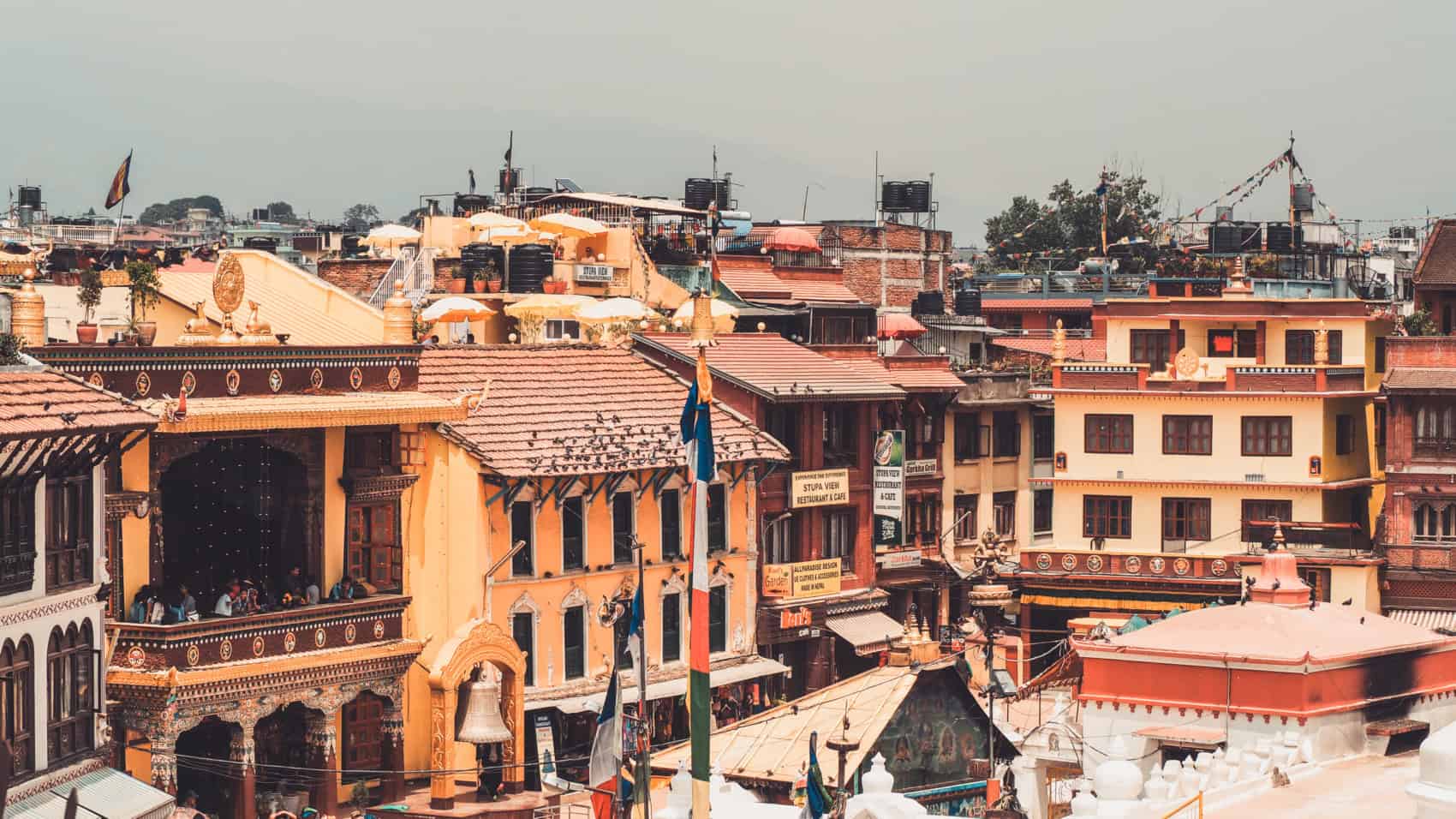 Bodnath lors d'une visite de katmandou