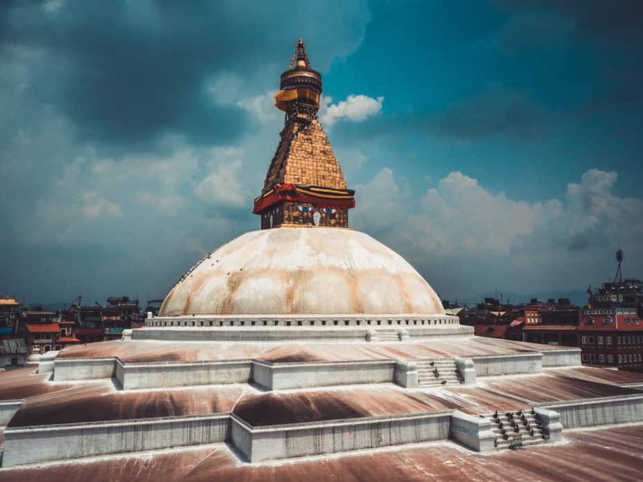 Bodnath lors d'une visite de Katmandou