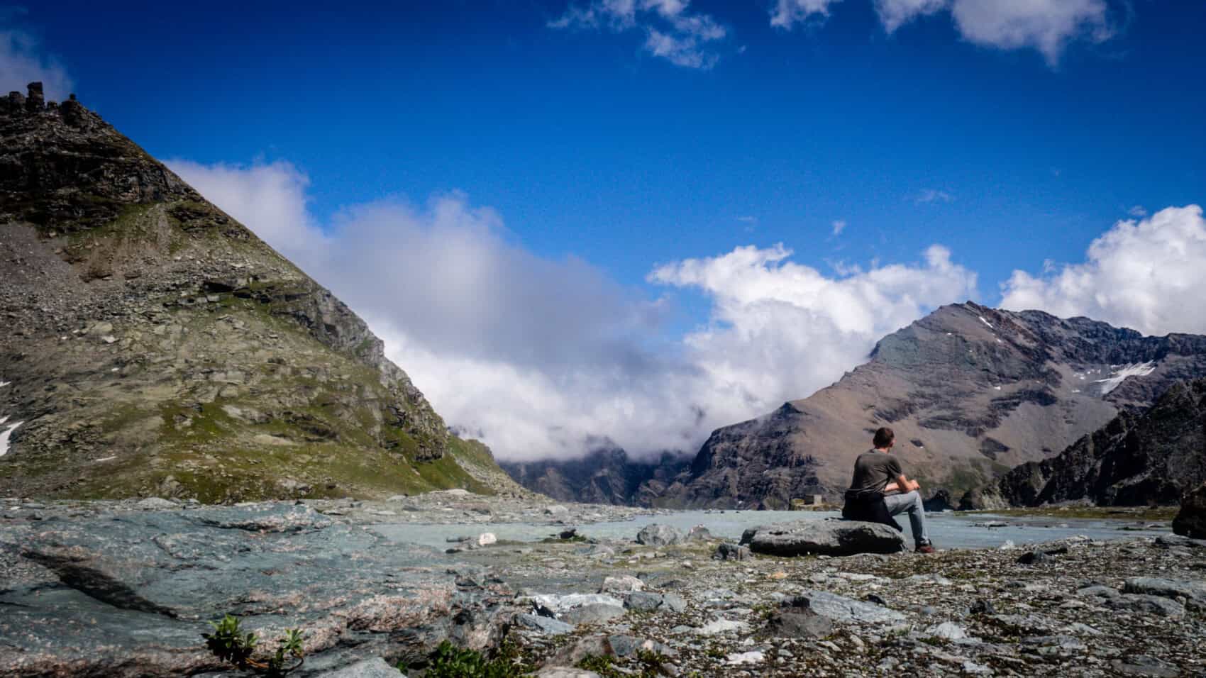 Trek et sentier haute route des alpes chamonix zermatt