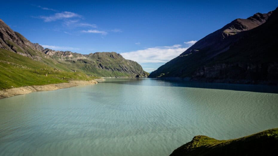 lac de dix haute route des Alpes par les sentiers