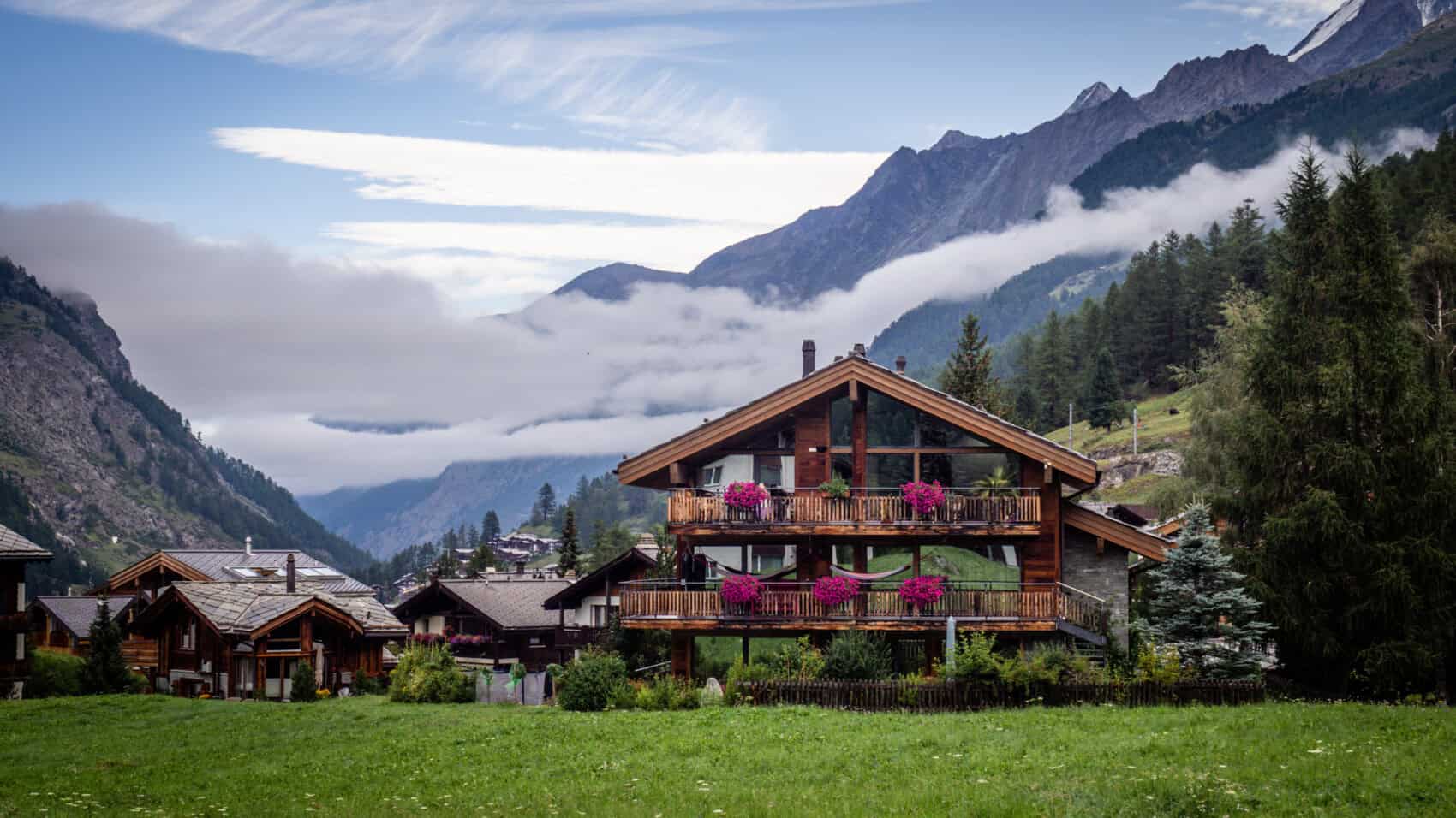 zermatt arrivée trek