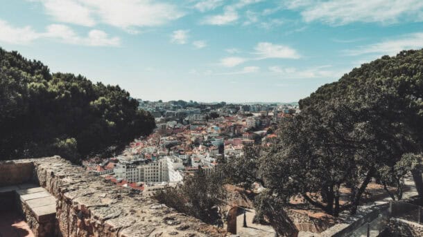 Chateau saint george Lisbonne