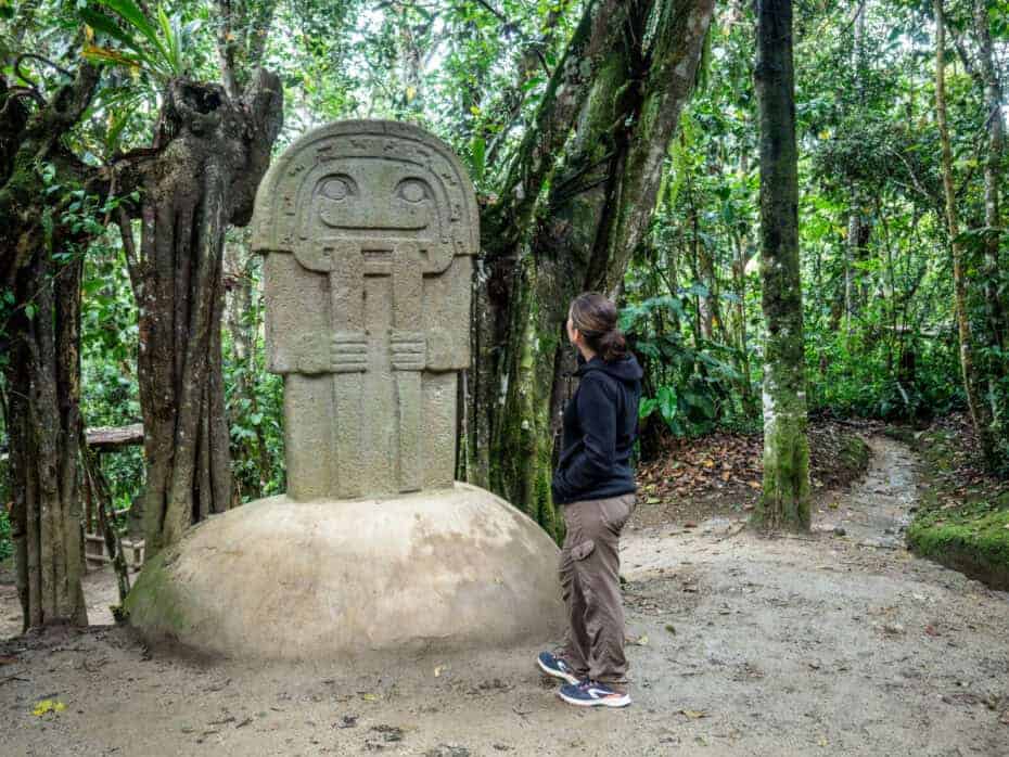 parc san agustin colombie : la foret de statues