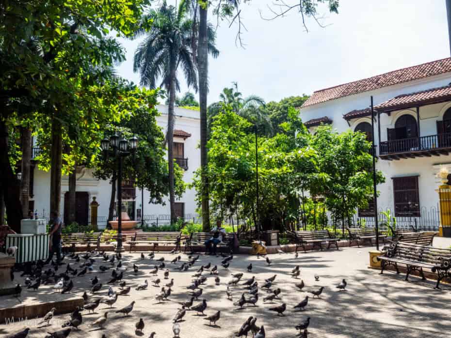 Palais inquisition et Place Bolivar Carthagène