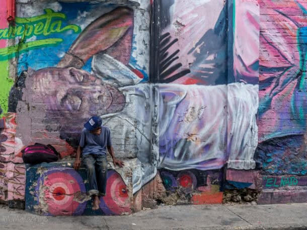 Street art Carthagène des Indes