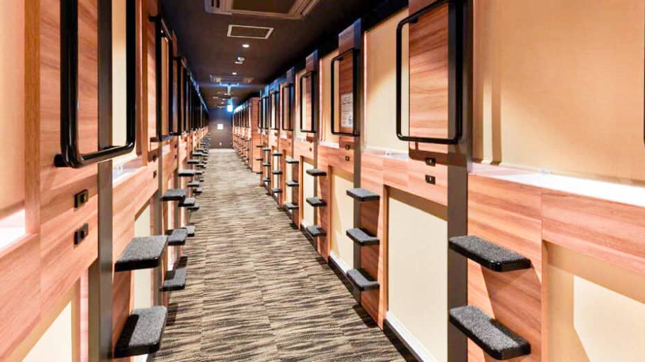 Hotel capsule Tokyo