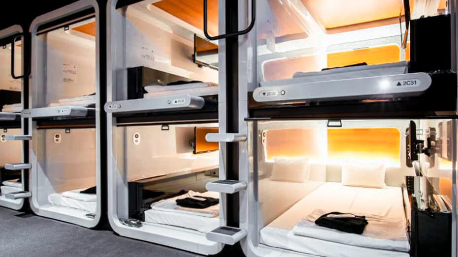 Hotel  capsule Tokyo