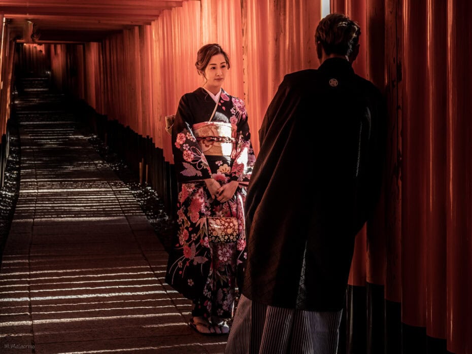 Japon, kyoto, itinéraire