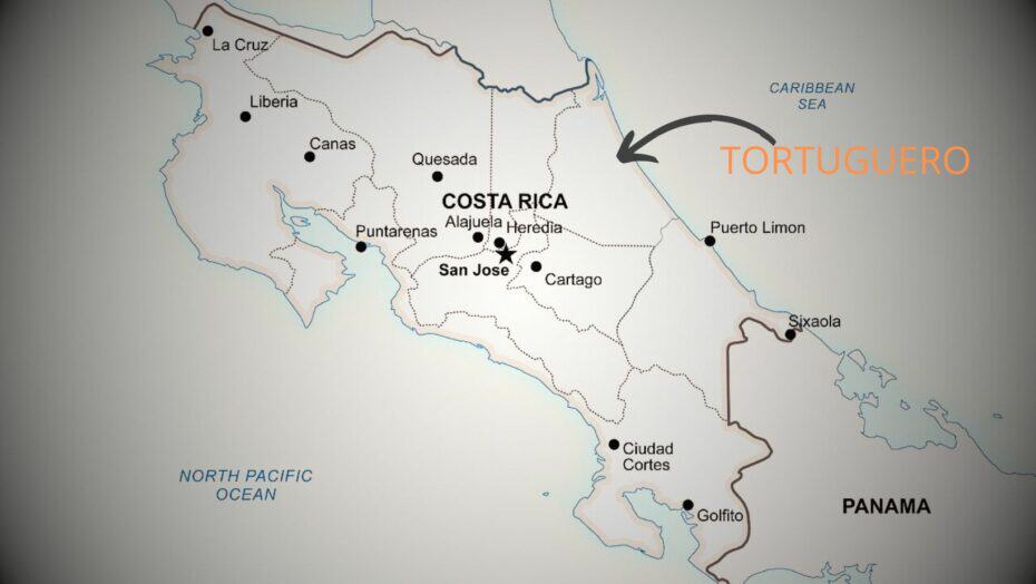 Où se trouve le parc Tortuguero ?