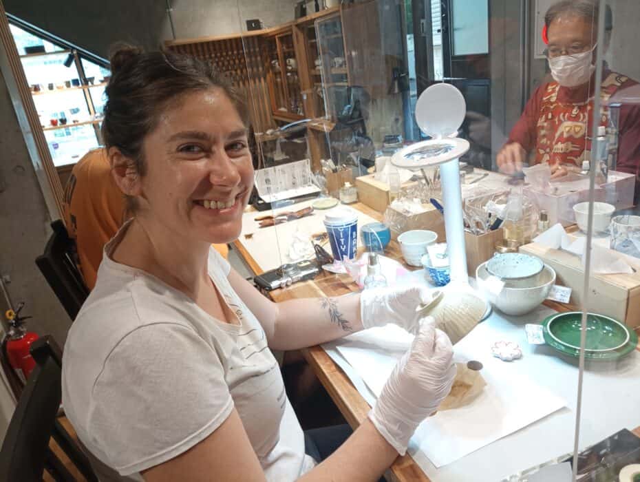 vacances créatives ateliers kintsugi Japon