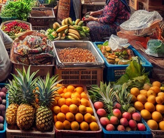 Que faire à Berastagi ? Son marché