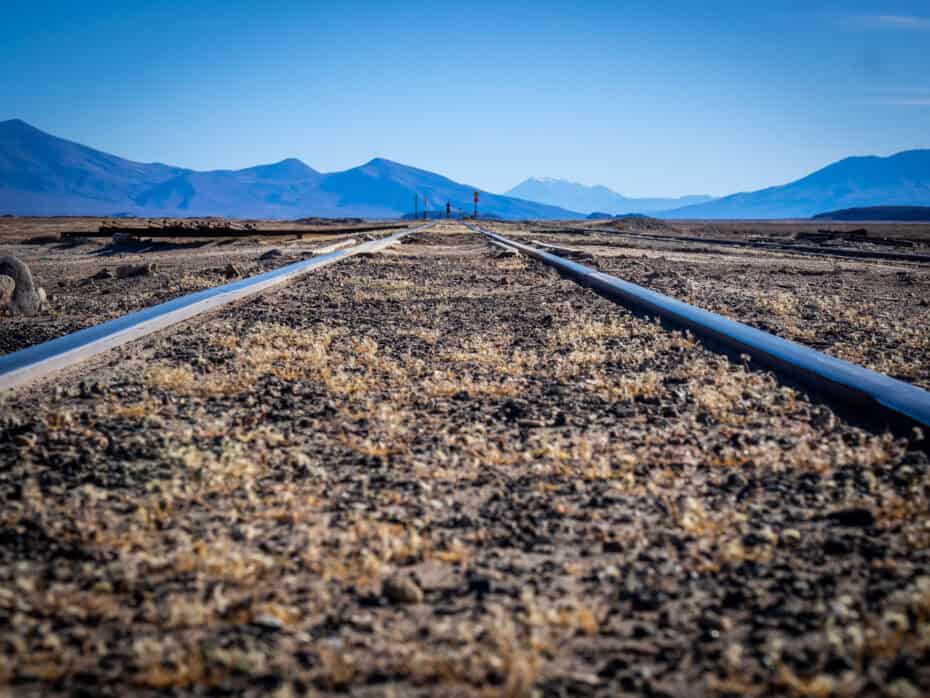 cimetière des trains Uyuni Bolivie