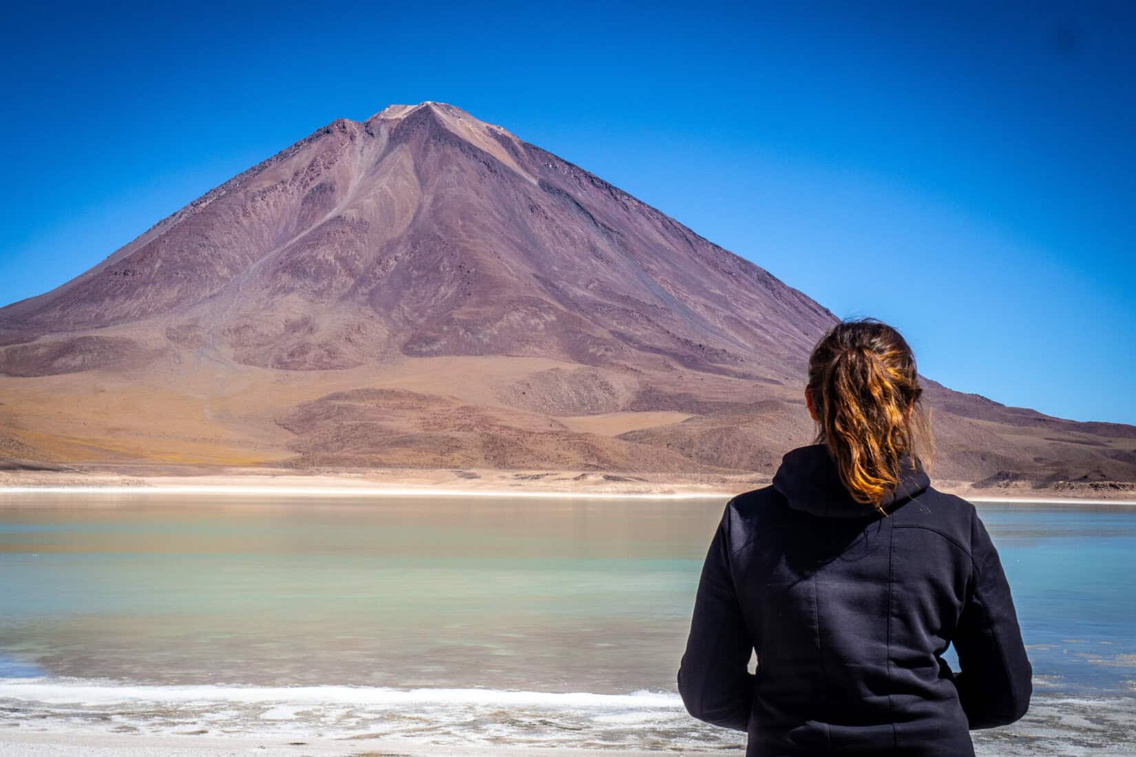 Laguna Verde volcan Licancabur