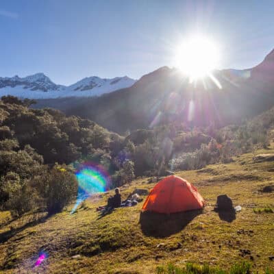 tente trek santa cruz