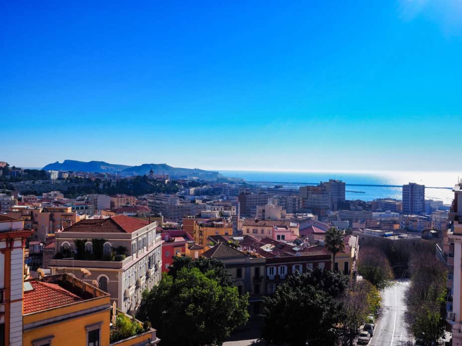 Vue ville Cagliari