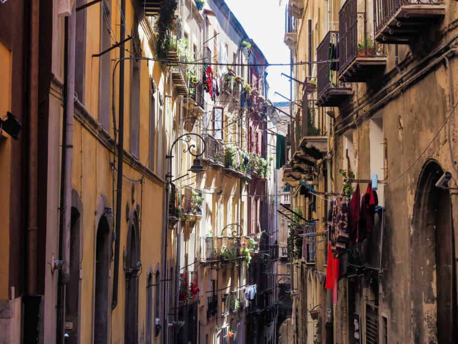 ruelles Cagliari Sardaigne