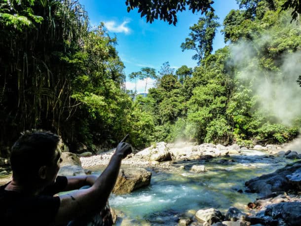 source chaude Ketambe