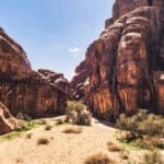 canyon wadi rum