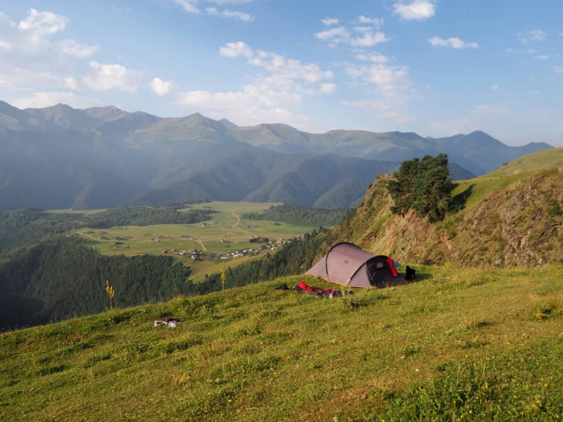 bivouac géorgie