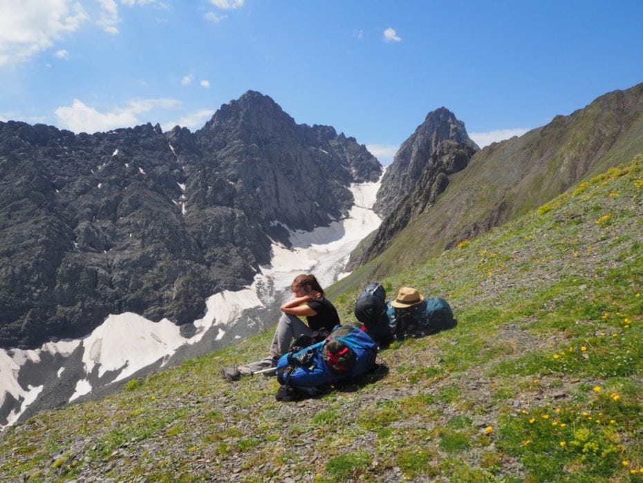 Glaciers et cols Géorgie