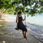 balançoire plage sumatra