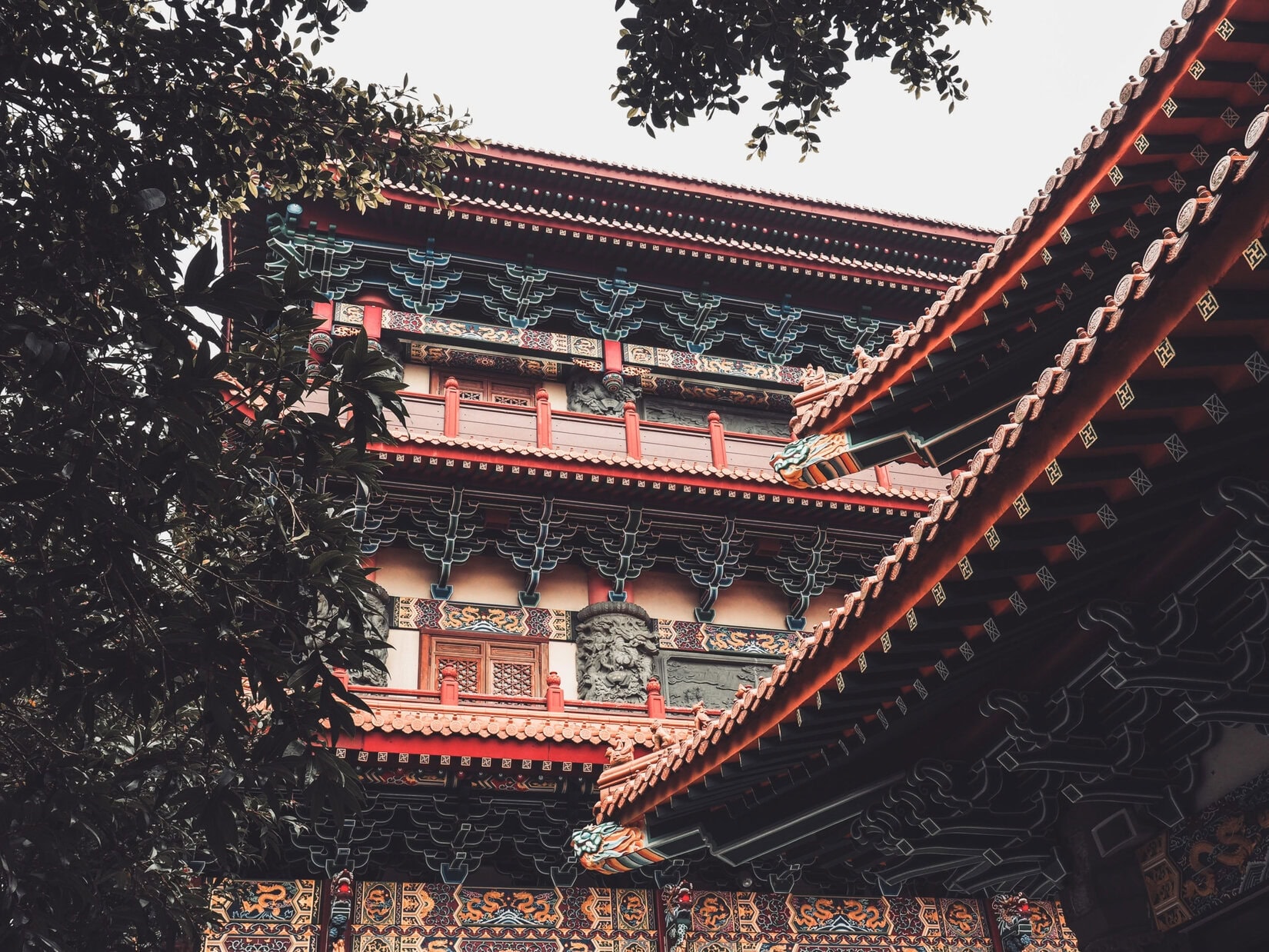 monastère Po Lin monastère Po Lin