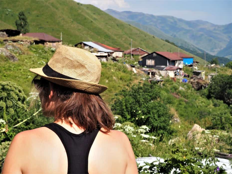 Roshka village géorgie Abudelauri