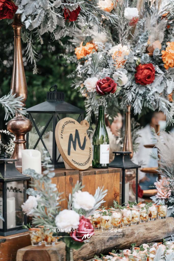 จัดเลี้ยงค็อกเทล คานาเป้ งานแต่งงาน Agalico สุขุมวิท 51