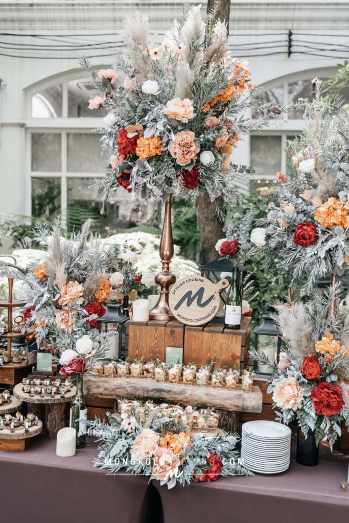 จัดเลี้ยงค็อกเทล คานาเป้ งานแต่งงาน Agalico สุขุมวิท 51