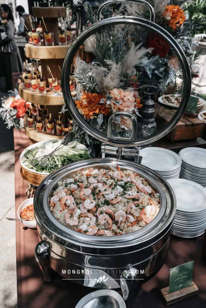 จัดเลี้ยงค็อกเทล คานาเป้ งานแต่งงาน Agalico สุขุมวิท 51