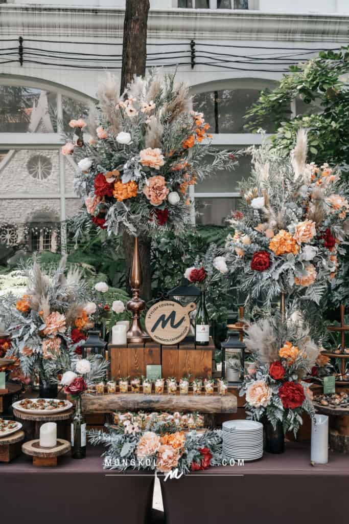 จัดเลี้ยงค็อกเทล คานาเป้ งานแต่งงาน Agalico สุขุมวิท 51