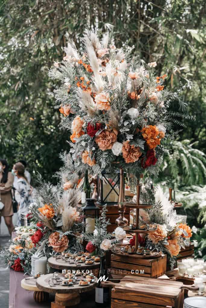 จัดเลี้ยงค็อกเทล คานาเป้ งานแต่งงาน Agalico สุขุมวิท 51