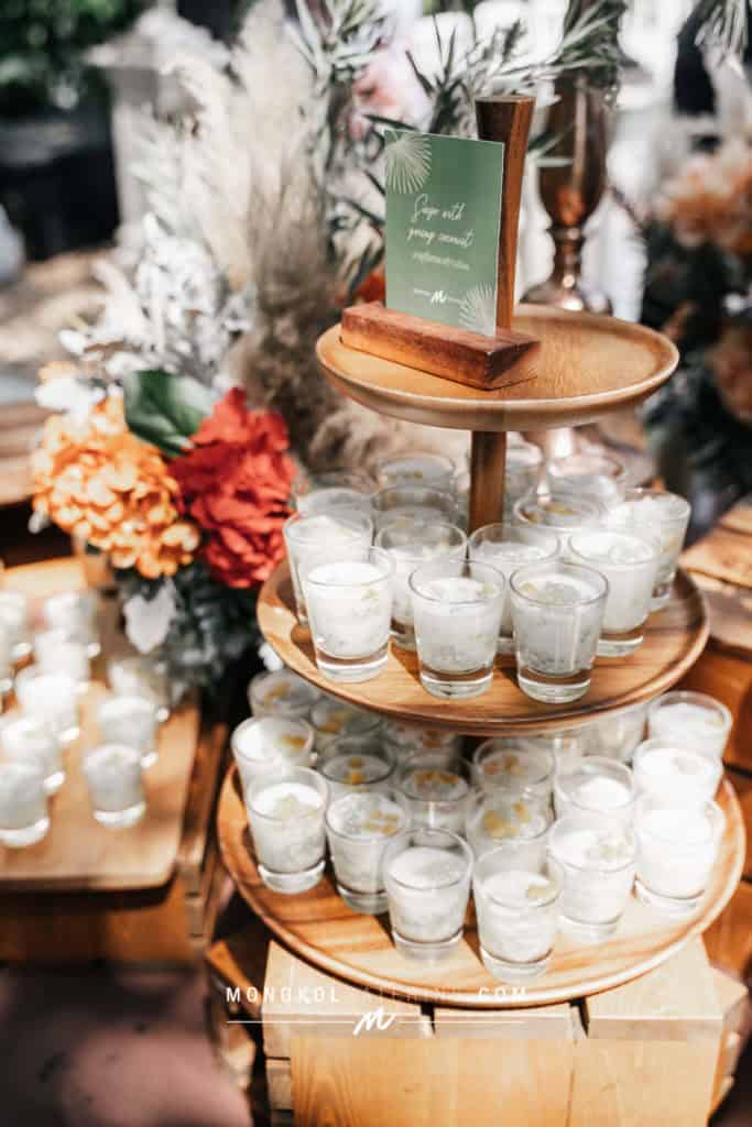 จัดเลี้ยงค็อกเทล คานาเป้ งานแต่งงาน Agalico สุขุมวิท 51