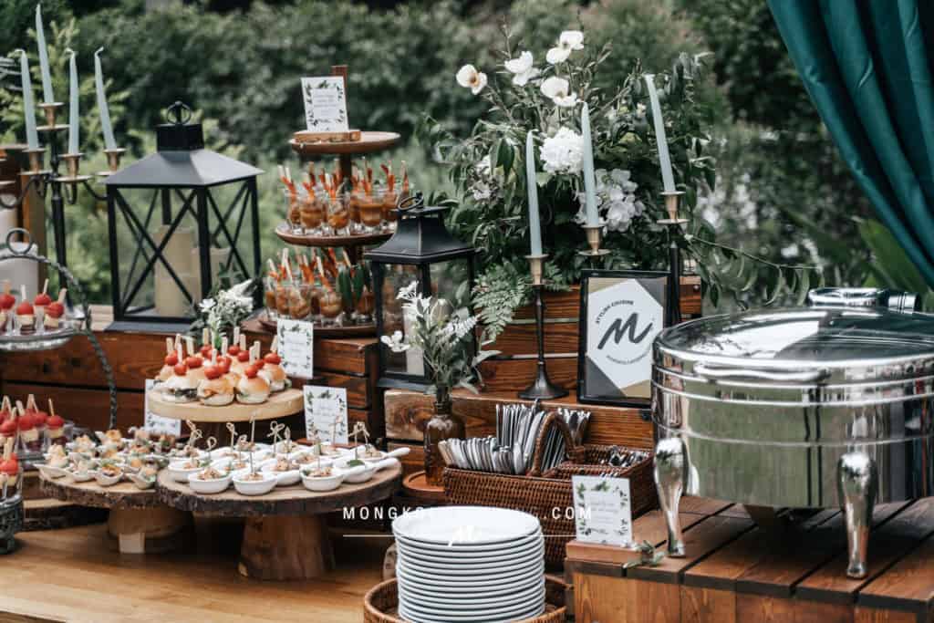 จัดเลี้ยงงานแต่งงานในสวน ด้วย ค็อกเทล คานาเป้น่ารักๆ @ Amco House