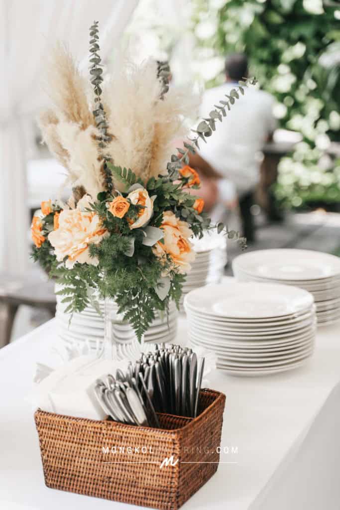 จัดเลี้ยงบุฟเฟต์ งานแต่งงานในบ้าน ครบวงจร ตั้งแต่เช้าจรดเย็น @ จัดงานแต่งที่บ้าน