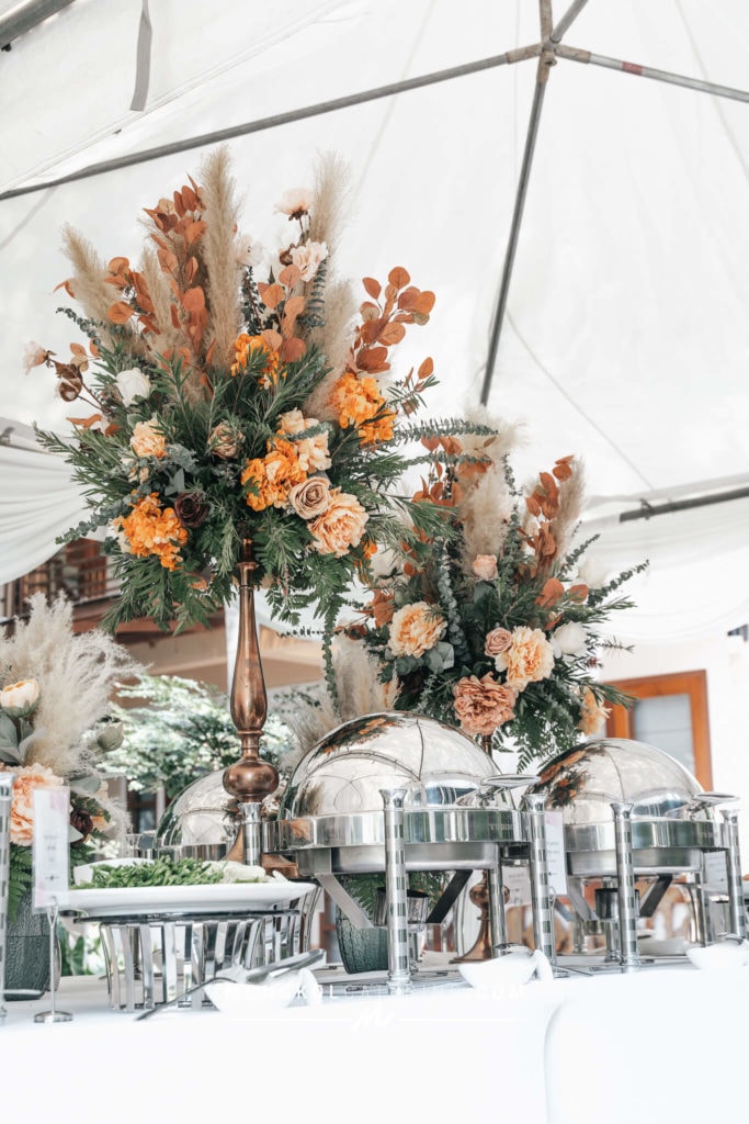 จัดเลี้ยงบุฟเฟต์ งานแต่งงานในบ้าน ครบวงจร ตั้งแต่เช้าจรดเย็น @ จัดงานแต่งที่บ้าน