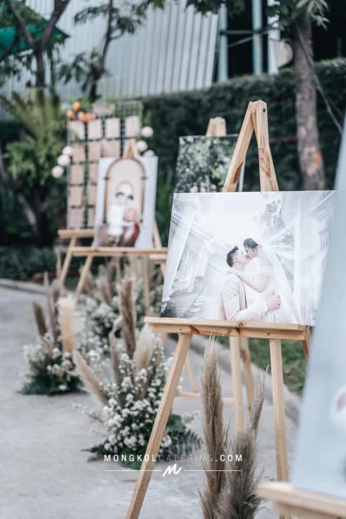 จัดเลี้ยงบุฟเฟต์ งานแต่งงานในบ้าน ครบวงจร ตั้งแต่เช้าจรดเย็น @ จัดงานแต่งที่บ้าน