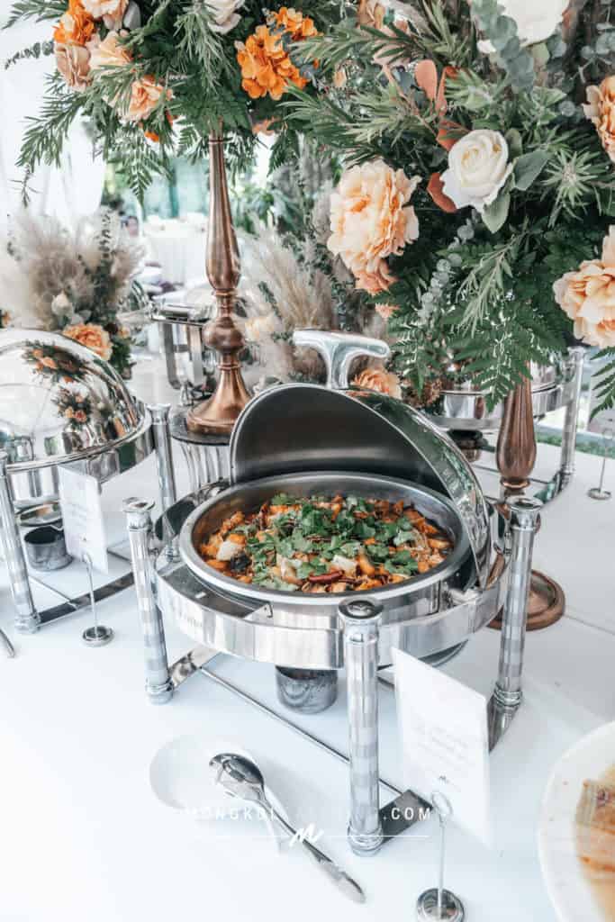 จัดเลี้ยงบุฟเฟต์ งานแต่งงานในบ้าน ครบวงจร ตั้งแต่เช้าจรดเย็น @ จัดงานแต่งที่บ้าน