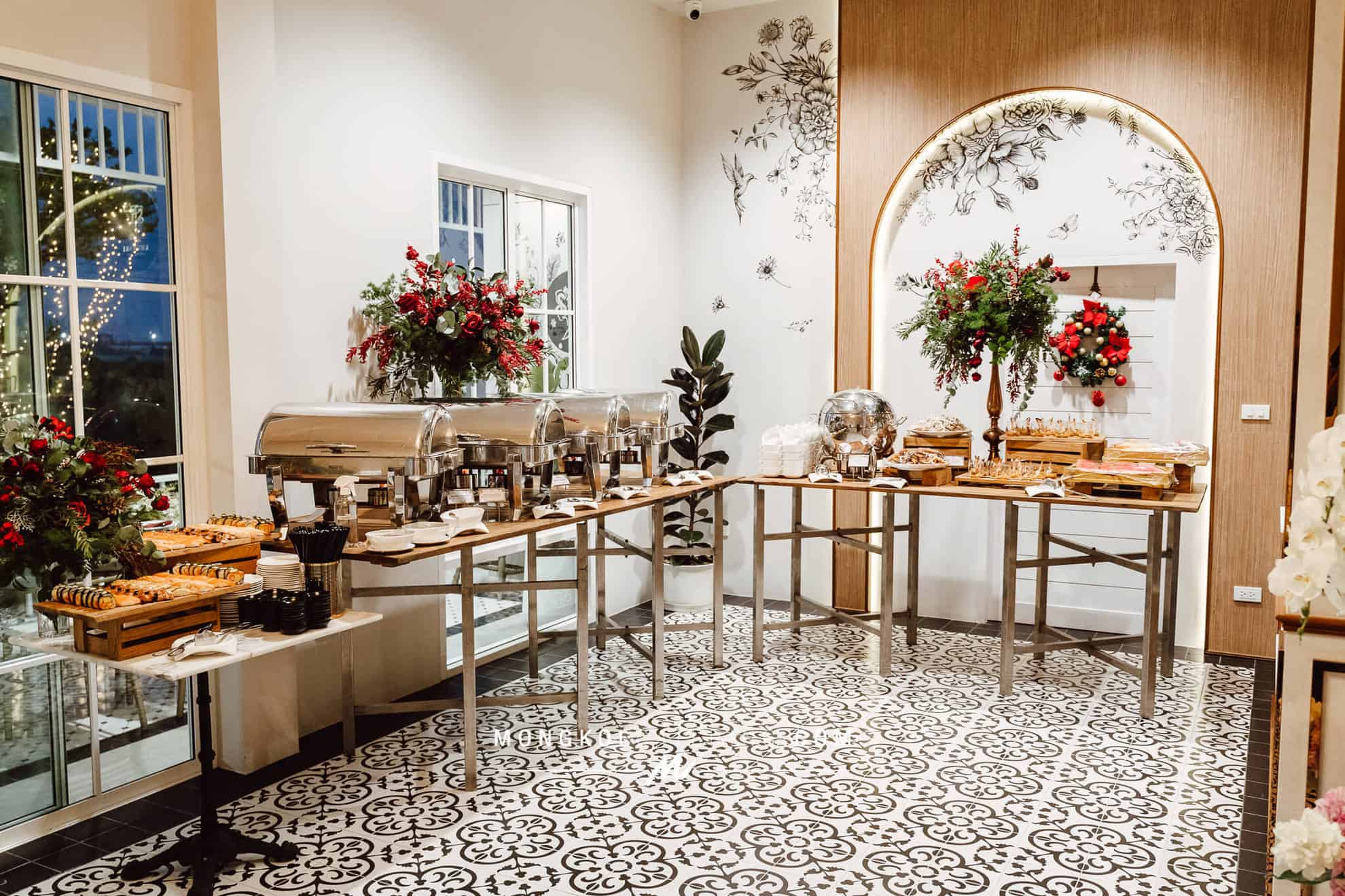 จัดเลี้ยง งานปาร์ตี้คริสมาส บ. ศรีเทพไท @ บางปะกง