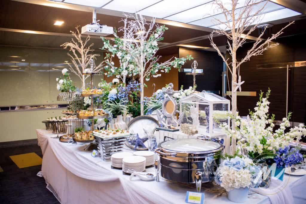 จัดเลี้ยงค็อกเทล คานาเป้ ตีมทะเลขาว @ Prima Marine