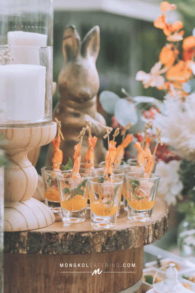 จัดเลี้ยงค็อกเทลงานแต่งงาน @My View Apartment