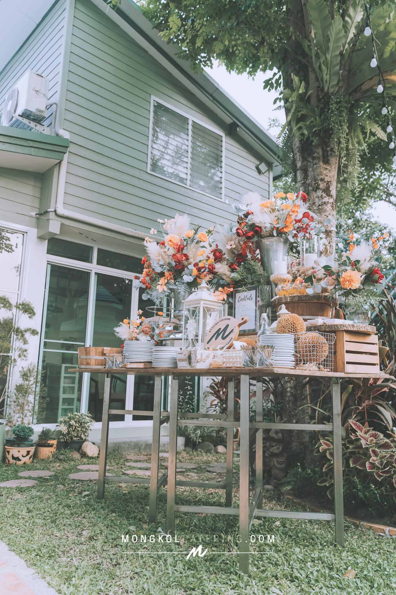 จัดเลี้ยงค็อกเทลงานแต่งงาน @My View Apartment