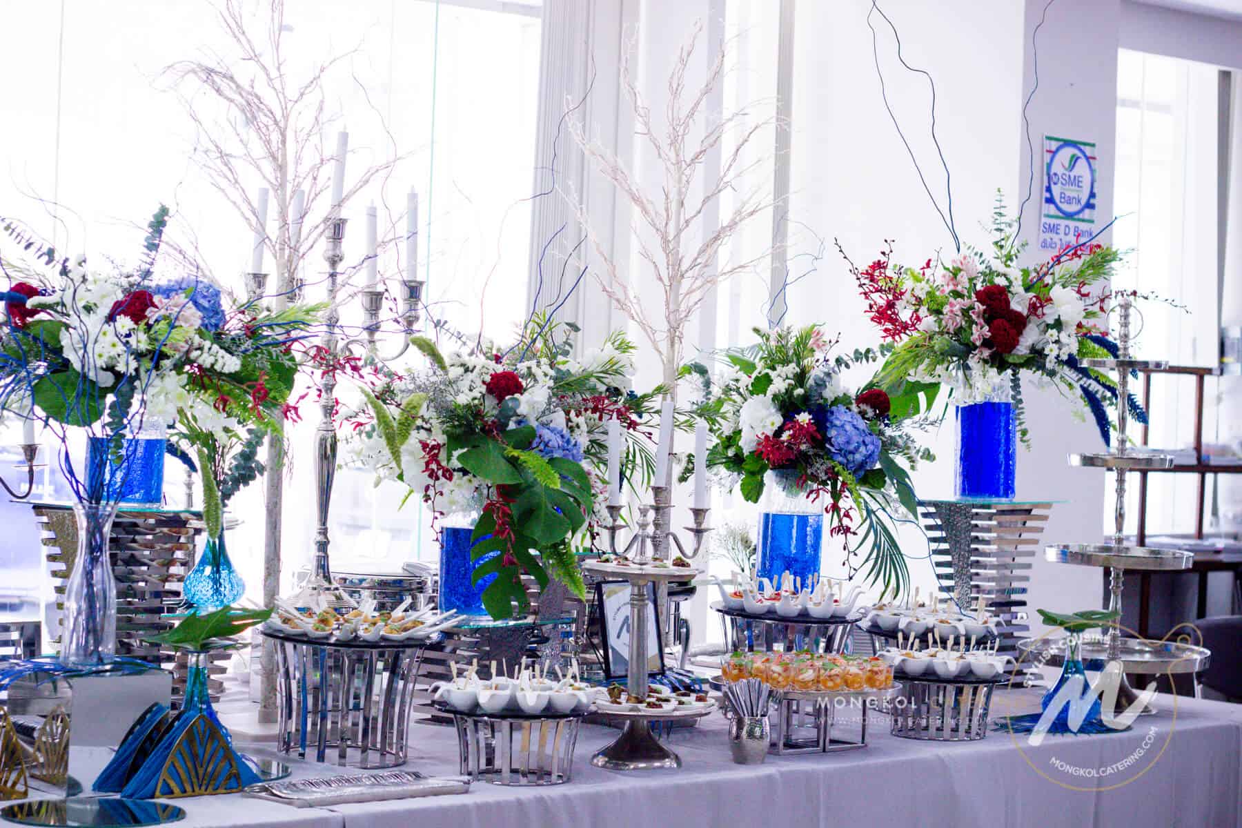 จัดเลี้ยงค็อกเทล งานแถลงข่าว @ SME D Bank