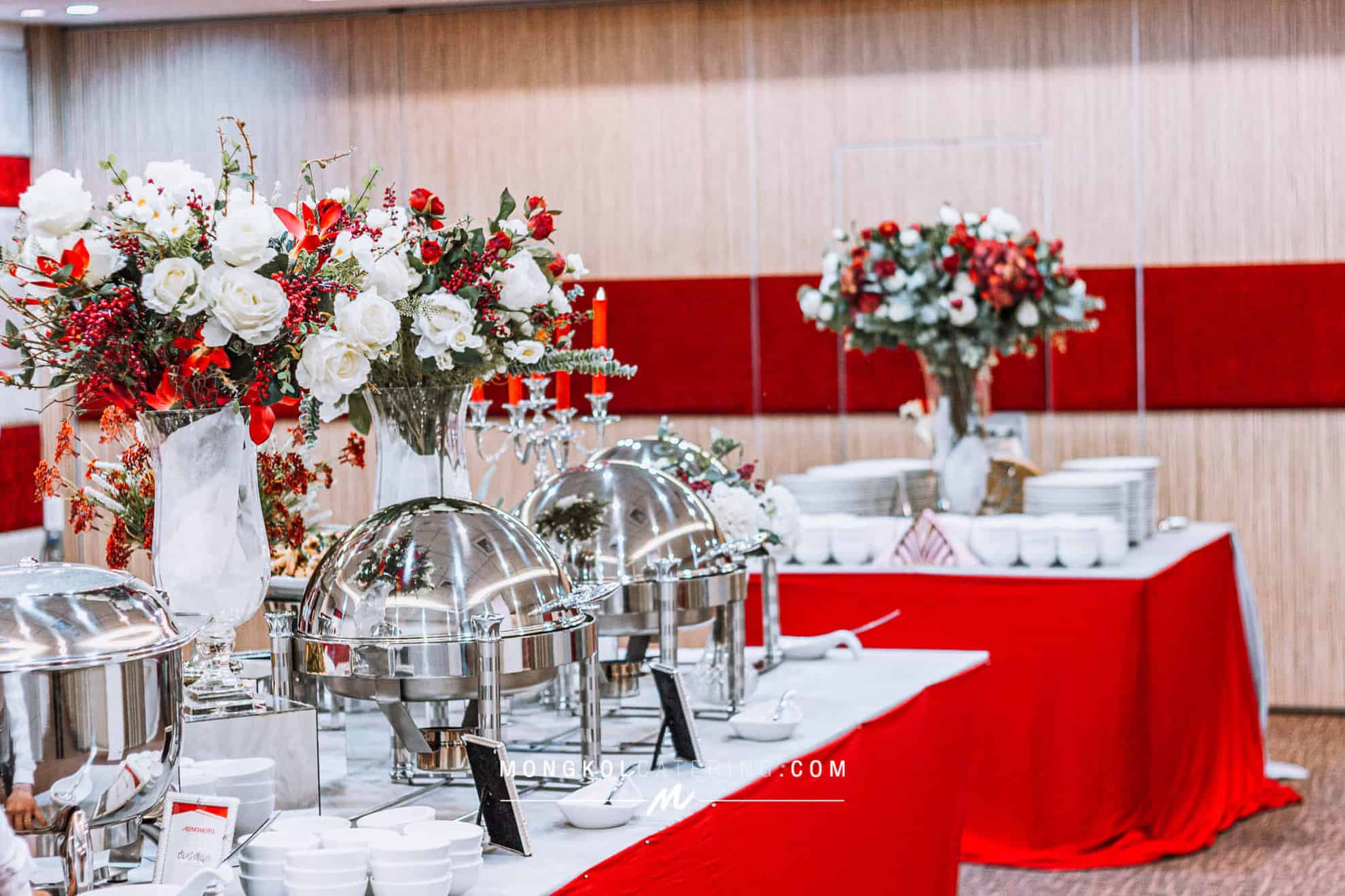 จัดเลี้ยงรับรองลูกค้า บุฟเฟต์ ตีมแดง @Ajinomoto