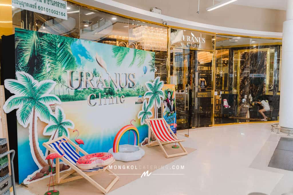 จัด เลี้ยง ค็อกเทล คานาเป้ งานเปิดคลีนิค Uranus @ The walk นครสวรรค์