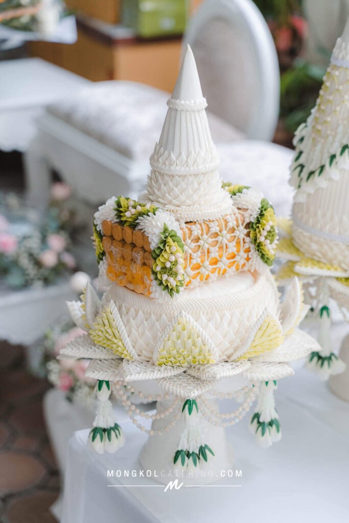 ชุดขันหมากสู่ขอ งานเเต่งงานในบ้าน