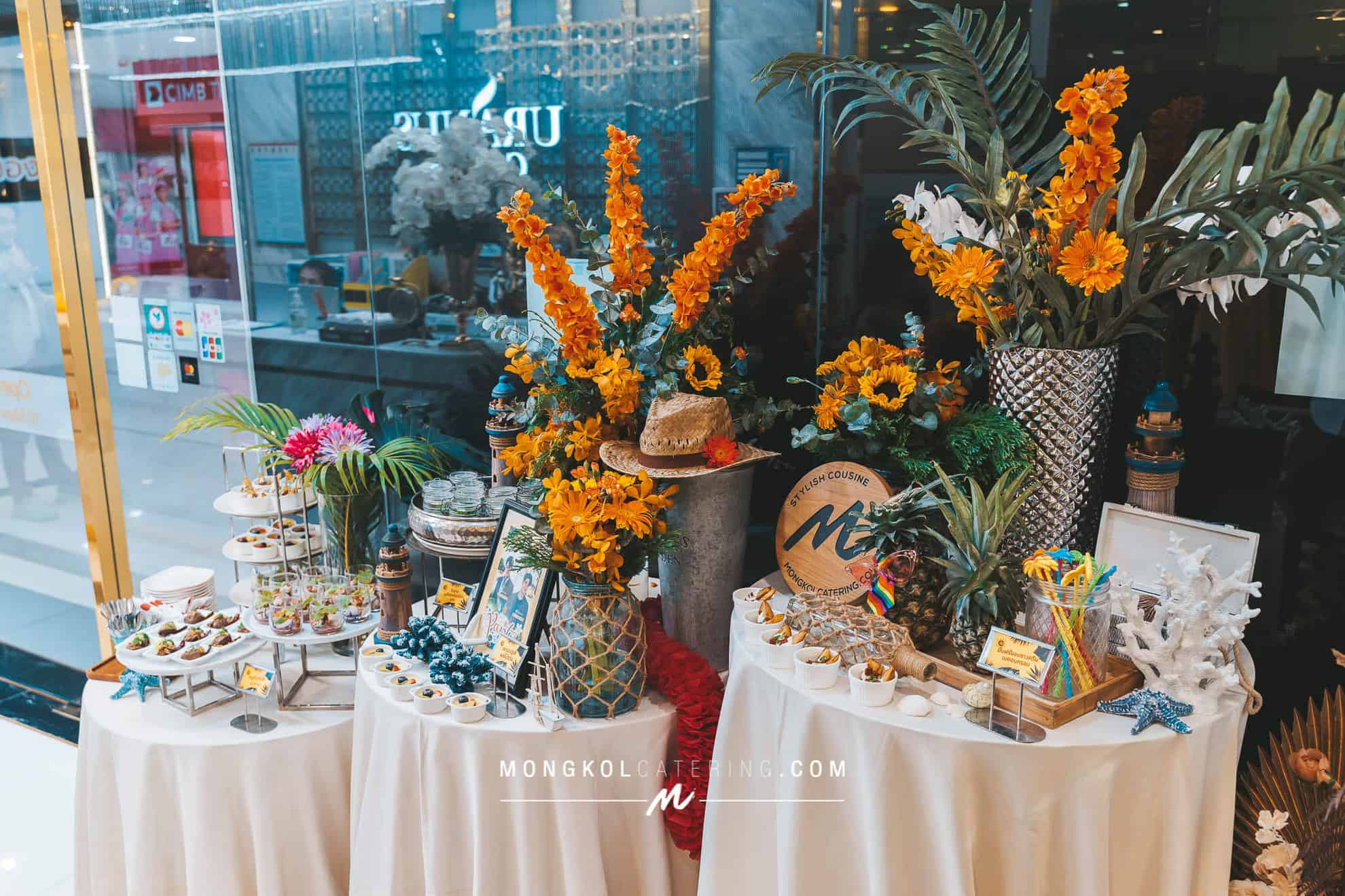 จัด โต๊ะ ค็อกเทลสวยๆ สไตล์ Summer @Uranus Clinic Samrong