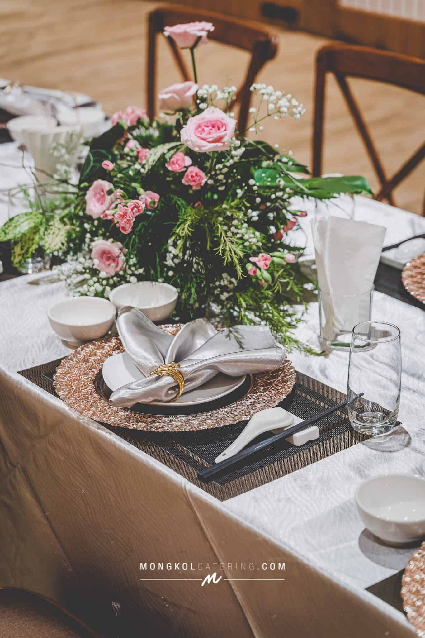 จัดโต๊ะจีน VIP สถานที่จัดงานแต่งงาน ศรีราชา Connext Sriracha