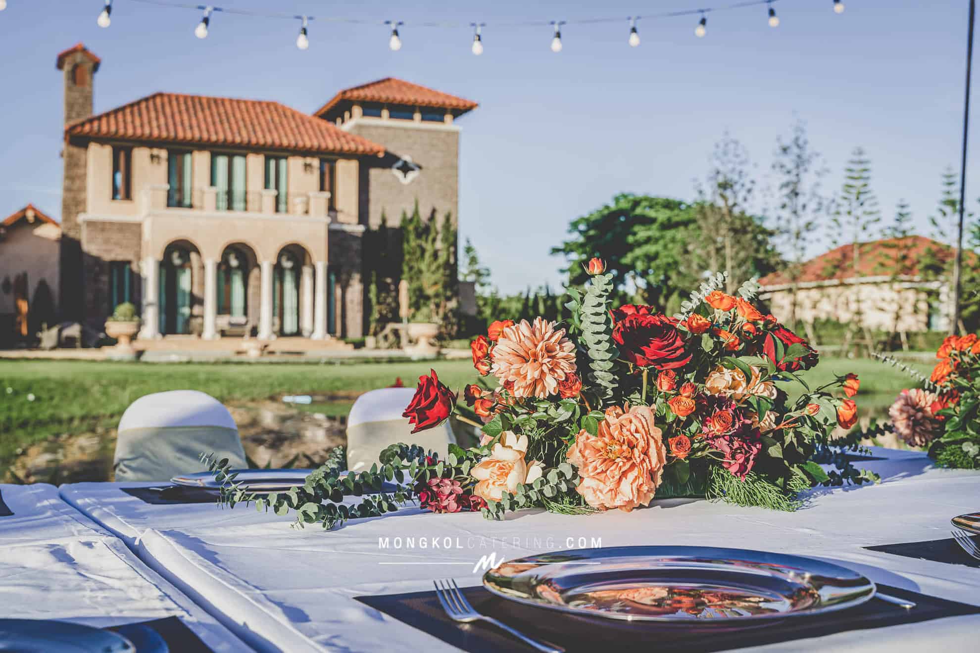 จัดอาหารเซ็ตปาร์ตี้ รับรองลูกค้า Buffet + Cocktail+Cold Cut @ Bella Del Monte Khaoyai