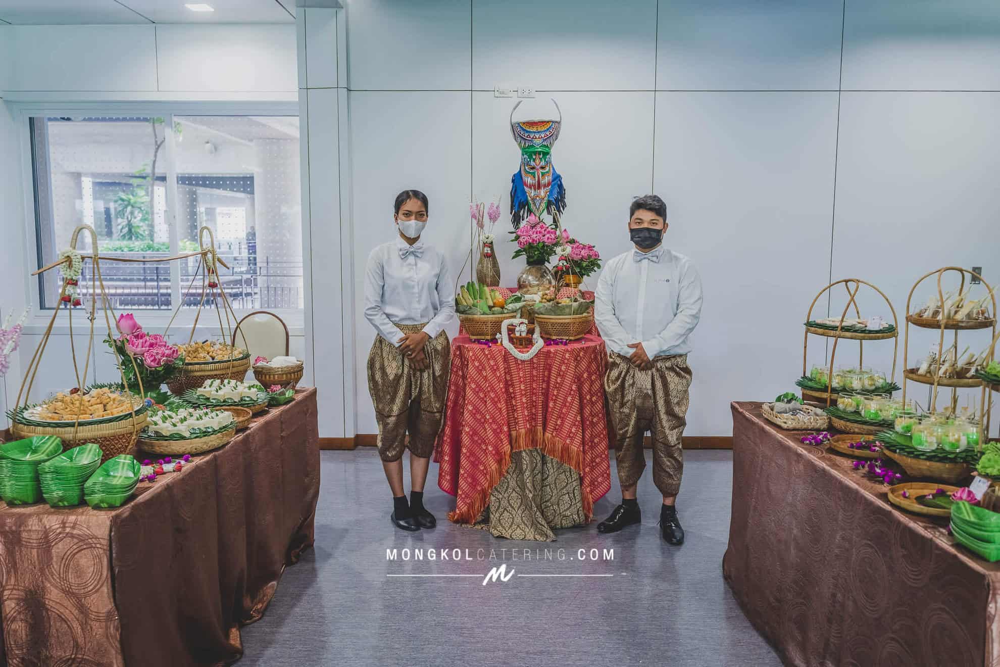 จัดเลี้ยง Buffet และ Coffee Break สไตล์ไทยล้านนา @ มหาวิทยาลัย มหิดล